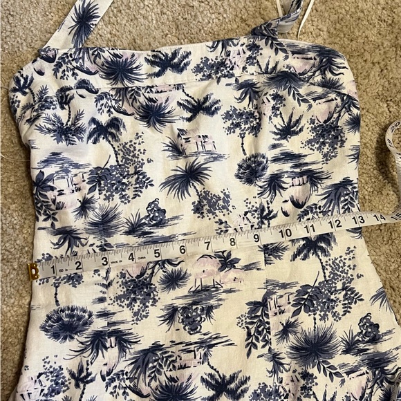 Abercrombie & Fitch Halter Linen Mini Dress - Picture 10 of 12